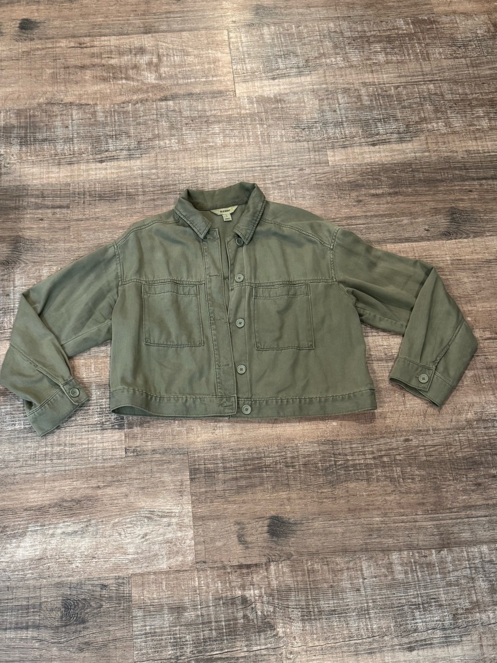 Old Navy Cropped Utility Jacket